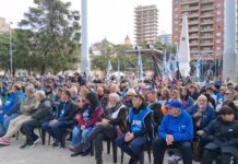 AMSAFE destacó el impacto de la Carpa Blanca y reclama una nueva convocatoria paritaria