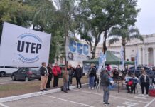 Quinta olla popular frente a la Legislatura para exigir el tratamiento de la Ley de Cocineras Comunitarias