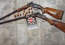 Allanaron una vivienda en Coronda por presunta caza ilegal y secuestraron armas y restos de fauna silvestre