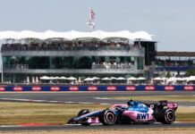 Colapinto finalizó 12° la carrera sprint en el GP de Gran Bretaña