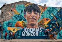 La familia de Jeremías Monzón impulsa un mural homenaje en la Costanera de Santo Tomé y convoca a artistas