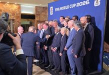 El “Chiqui” Tapia saludó a Donald Trump en la previa de la final del Mundial 2026