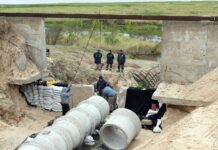 Obras en el Paseo de la Laguna: buscan frenar la erosión y mejorar el sistema de desagües