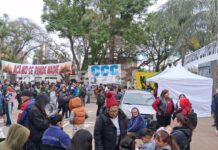 Cocineras comunitarias volvieron a reclamar en la Legislatura: exigen que se apruebe la ley que reconoce su trabajo
