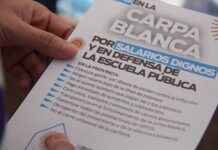 Amsafé denunció descuentos por el paro docente y acusó al Gobierno provincial de “castigar” a quienes defienden la educación pública