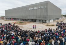 Con un gran marco, Santa Fe inauguró su nuevo estadio y ya se prepara para los Suramericanos