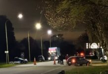 Un policía fue atropellado durante un control sobre la ruta 33 y permanece internado en estado delicado