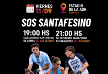Santa Fe tendrá una noche histórica de hockey con Las Leonas y Los Leones