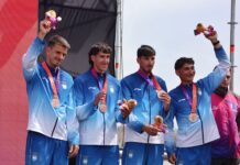 El remo argentino cerró su participación en Santa Fe 2026 con dos medallas de bronce