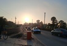 Ya rigen los nuevos desvíos en Santo Tomé para acceder al Puente Carretero