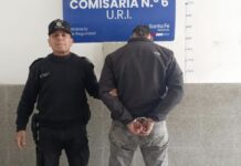 Tras una discusión, golpeó a su pareja en barrio San Pantaleón y terminó detenido