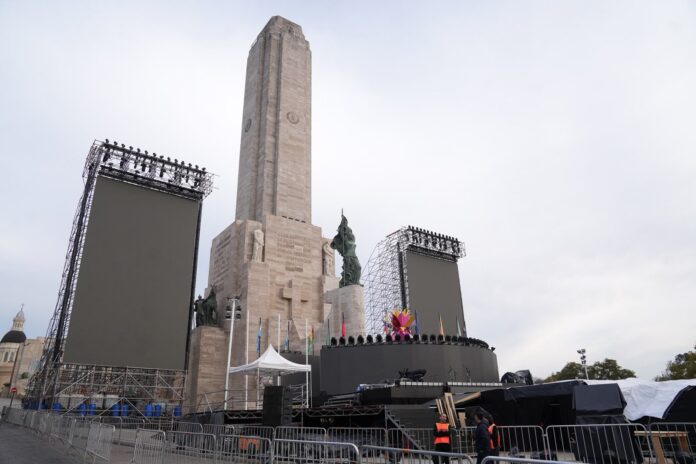 ROSARIO MONUMENTO JUEGOS SURAMERICANOS