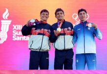 Triatlón masculino: Chile hizo historia y Santa Fe acompañó un podio lleno de emociones