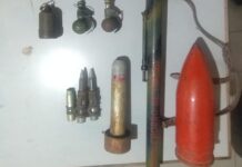 Hallaron un arsenal en una vivienda del norte de Santa Fe: una granada tenía carga explosiva
