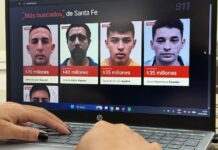 Seguridad en Santa Fe: actualizaron la web de los más buscados y refuerzan el sistema de recompensas