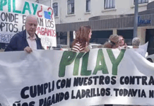 Ahorristas de Pilay reclamaron en Santa Fe: “Pagamos y todavía no tenemos el departamento”