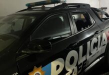 Intento de usurpación en Villa Suramericana: un adolescente rompió un patrullero a piedrazos y terminó detenido